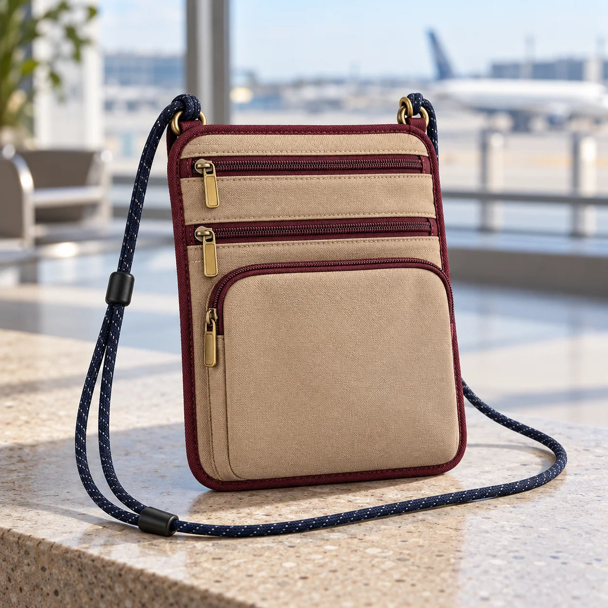 Document Neck Pouch — product view