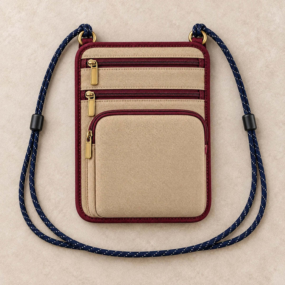 Document Neck Pouch — included contents