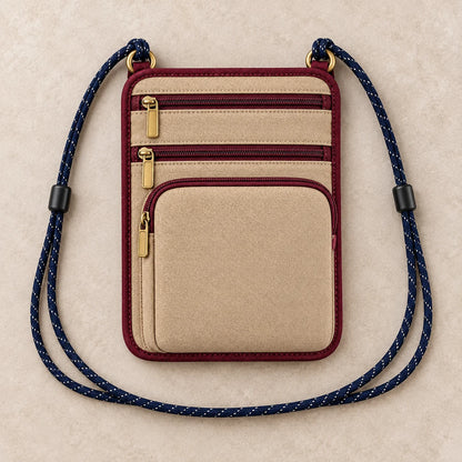 Document Neck Pouch — included contents