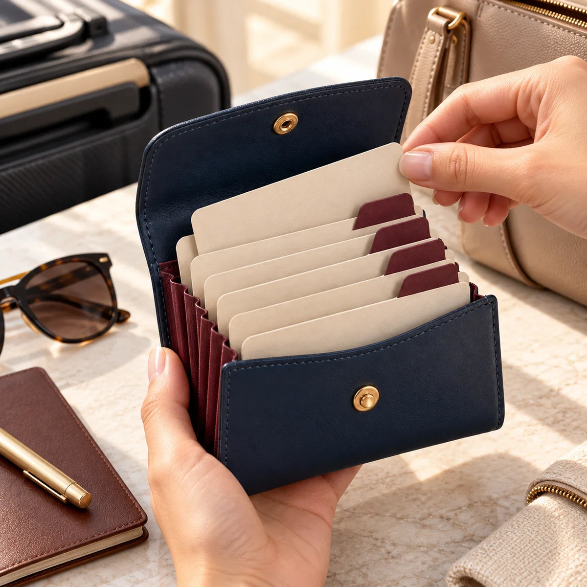 Emergency Contact Card Case — function detail