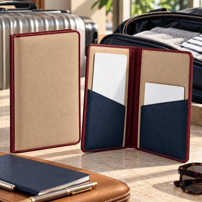 Passport Sleeve Pair — in use